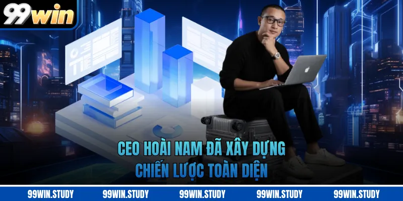 CEO Hoài Nam đã xây dựng chiến lược toàn diện